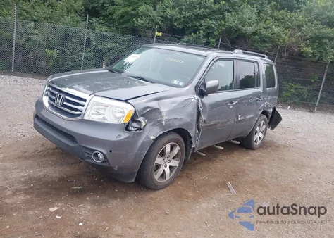 2013 Honda Pilot Touring из США, поврежденный, VIN 5FNYF4H95DB027343